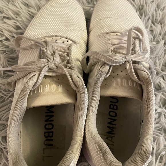 No Bull Superfabric Women’s size 10 trainers/sneakers white & lilac purple - Picture 4 of 5